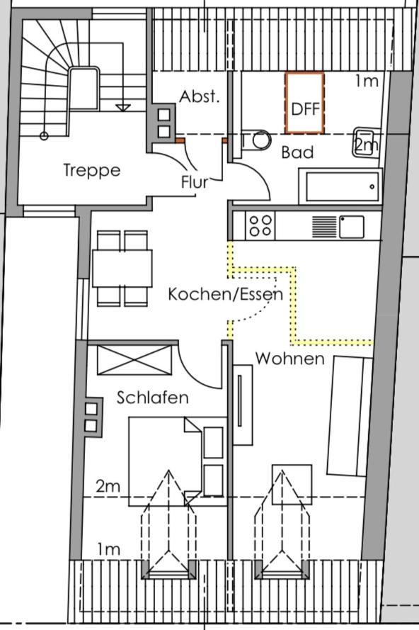 Casa Bergstrasse 3 Apartment เบนส์ไฮม์ ภายนอก รูปภาพ